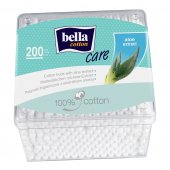 BC-081-P200-093 Bella Cotton Care cotton buds aloes extract a200 (plastic box) west.jpg
